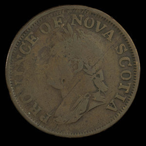 Canada, Province of Nova Scotia, 1 penny : 1832