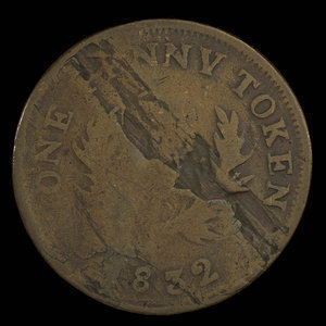 Canada, Province of Nova Scotia, 1 penny : 1832