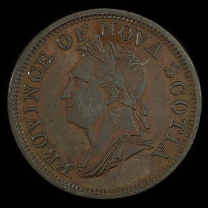 Canada, Province of Nova Scotia, 1 penny : 1832