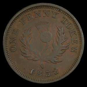 Canada, Province of Nova Scotia, 1 penny : 1832