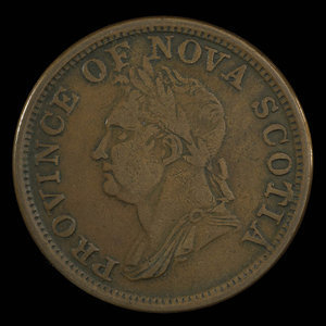 Canada, Province of Nova Scotia, 1 penny : 1832