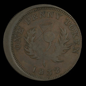 Canada, Province of Nova Scotia, 1 penny : 1832