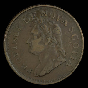 Canada, Province of Nova Scotia, 1 penny : 1832