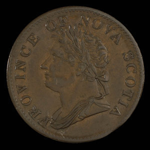 Canada, Province of Nova Scotia, 1/2 penny : 1832