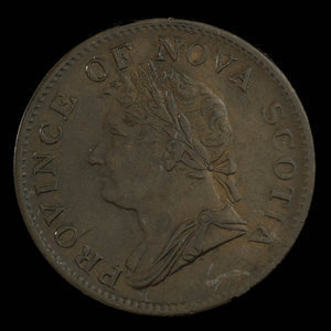 Canada, Province of Nova Scotia, 1/2 penny : 1832