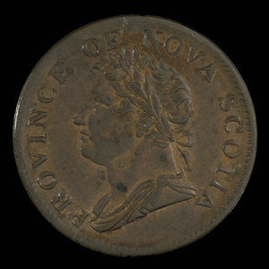 Canada, Province of Nova Scotia, 1/2 penny : 1832