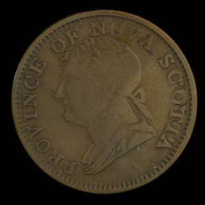 Canada, Province of Nova Scotia, 1/2 penny : 1832