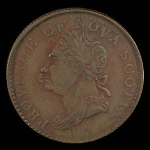 Canada, Province of Nova Scotia, 1/2 penny : 1832