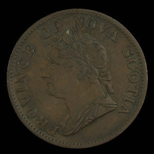 Canada, Province of Nova Scotia, 1/2 penny : 1832