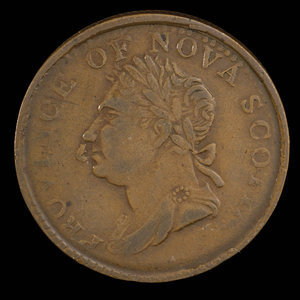 Canada, Province of Nova Scotia, 1/2 penny : 1832