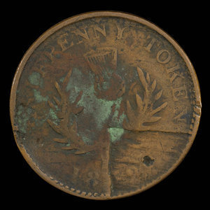 Canada, Province of Nova Scotia, 1/2 penny : 1832