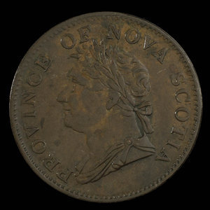 Canada, Province of Nova Scotia, 1/2 penny : 1832