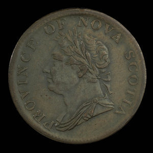 Canada, Province of Nova Scotia, 1/2 penny : 1832