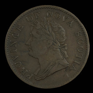 Canada, Province of Nova Scotia, 1/2 penny : 1832