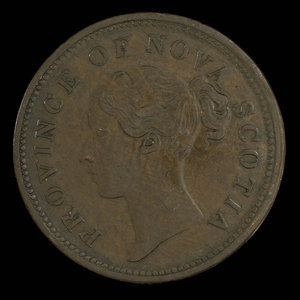 Canada, Province of Nova Scotia, 1 penny : 1840