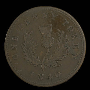 Canada, Province of Nova Scotia, 1 penny : 1840