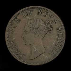 Canada, Province of Nova Scotia, 1/2 penny : 1840