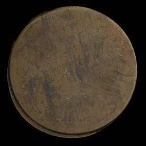 Canada, unknown, 1/2 penny : 1838