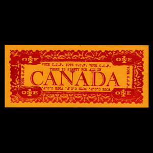 Canada, Co-operative Commonwealth Federation (C.C.F.), no denomination : 1957