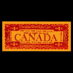 Canada, Co-operative Commonwealth Federation (C.C.F.), no denomination : 1957