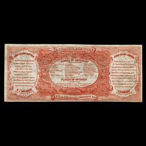 United States of America, D. Silvernail, no denomination : 1895