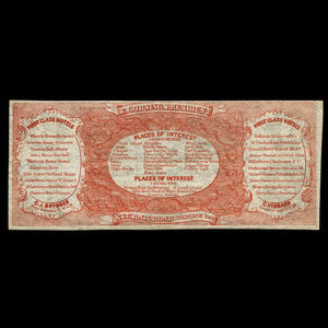 United States of America, D. Silvernail, no denomination : 1895