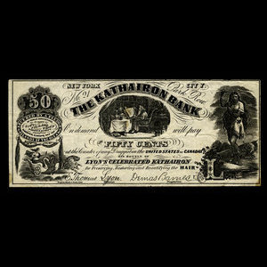 Canada, Kathairon Bank, no denomination : 1887