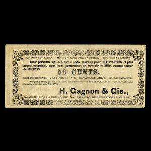 Canada, Jacques Cartier House, 50 cents : 1915