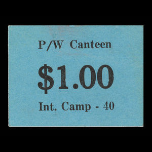 Canada, Camp 40, 1 dollar : May 1946