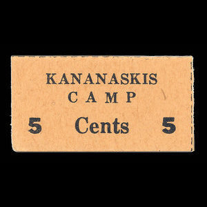 Canada, Kananaskis Camp, 5 cents : January 1946