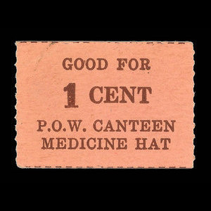 Canada, Camp 132, 1 cent : May 1946