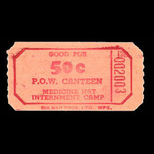 Canada, Camp 132, 50 cents : May 1946