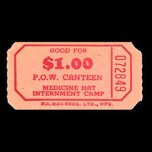 Canada, Camp 132, 1 dollar : May 1946