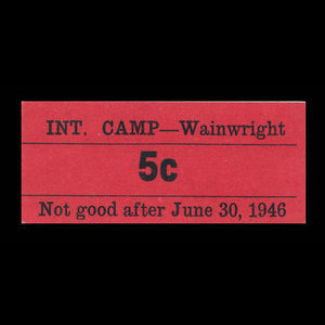 Canada, Camp 135, 5 cents : June 30, 1946