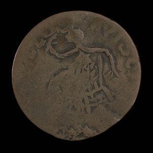 Canada, unknown, 1/2 penny : 1811