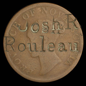 Canada, Province of Nova Scotia, 1/2 penny : 1840