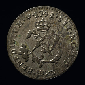 France, Louis XV, 2 sous : 1741