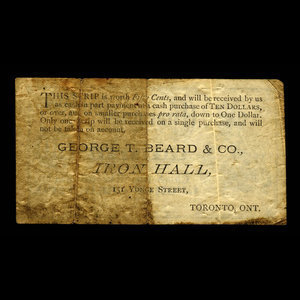 Canada, George T. Beard & Co., 50 cents : 1894