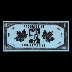 Canada, Progressive Conservative Party of Canada, no denomination : 1963