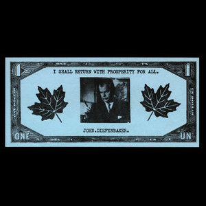 Canada, Progressive Conservative Party of Canada, no denomination : 1963