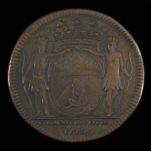 France, Company of the Indies, no denomination : 1723