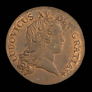 France, Louis XV, 1 sol : 1719