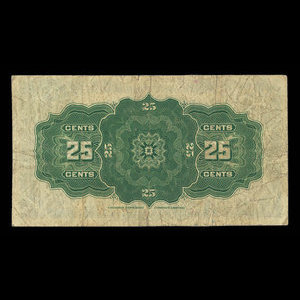 Canada, Dominion of Canada, 25 cents : July 2, 1923