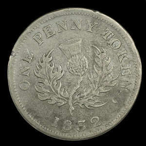 Canada, Province of Nova Scotia, 1 penny : 1832