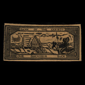 Canada, Bank of Cariboo, 1 dollar : 1966