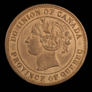 Canada, Devins & Bolton, no denomination : 1867