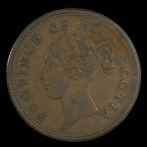 Canada, Province of Nova Scotia, 1 penny : 1840