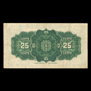 Canada, Dominion of Canada, 25 cents : July 2, 1923
