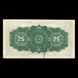 Canada, Dominion of Canada, 25 cents : July 2, 1923