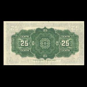 Canada, Dominion of Canada, 25 cents : July 2, 1923